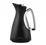 Vialli Design Alessia üvegbetétes termosz 1 L Fekete-Ezüst (9217)