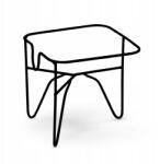 Tadar Befőttesüveg tartó állvány csappal fém, fekete (5903313401708)