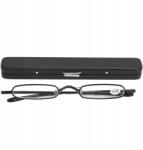  Vékony Olvasószemüveg Kicsi Hordozható +2.50 Fekete (1411220283914)