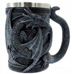 PIXUSO Söröskorsó 500ml Középkori Ajándék Sárkány Nagy Apa Skandináv Csárda (B36)