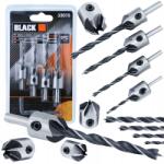 Black Tools Faforgácslap Fúró Mdf Osb Kotrógéppel 4 Db 3-6MM (33013)