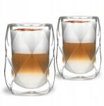 Vialli Design 2 db-os duplafalú pohár szett Geo 350ml (27589)