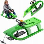 Kadax Szánkó Műanyag Csúszda Kormánykerékkel Gyerekeknek Lesikló Síléc (K6413)