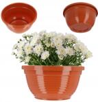 Kadax Temetői Tál Műanyag Sírkő Temetői Kaspó Krizantém 20 cm (K2831)