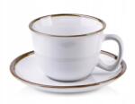 Affek Design Csésze fehér porcelán arany csíkos 280 ml (HTPB4935)