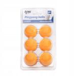 Acra asztalitenisz labdák 6 db, 40 mm, Abs (05-W337PP)