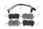 DEPO set placute frana, frana disc DEPO 231-02-143 (231-02-143)
