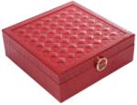  Exkluzív ékszerdoboz nagy méret 20097 bordó