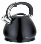 KINGHOFF Чайник Kinghoff KH 1221, 3.4 л, Свирещ, Индукция, Черен (9999KH1221) - topmall