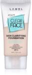 LAMEL OhMy Clear Face високо покривен фон дьо тен за проблемна и мазна кожа цвят 402 40ml