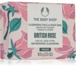 The Body Shop British Rose Cleansing Bar săpun solid corp si fata 100 g