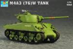 Trumpeter 1/72 M4A3 76(W) tank modell (TRU07226)