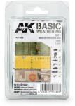 AK Interactive Basic Weathering Set köszoló-antikoló készlet 3x 35 ml (AK688)