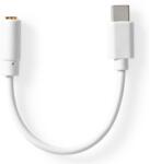 Nedis USB 2.0 Type C Jack Átalakító Fehér 10cm CCGB65950WT01 (CCGB65950WT01)