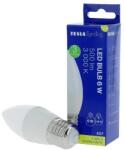 TESLA Tesla - LED gyertya E27 izzó, 4, 9 W, 230 V, 470 lm, 25 000 óra, 3000 K meleg fehér, 180°