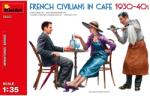 MiniArt Models 1/35 Francia civilek 1930-1940 figura modell szett (38062)