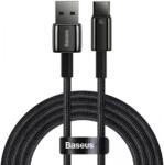 Baseus USB 2.0 Type C Átalakító Fekete 2m 6932172618094 (6932172618094)