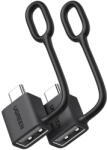 UGREEN USB-C - USB-A Adapter Ugreen LS503, 2 darabos csomag (Fehér)