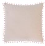 Domarex párnahuzat, 40x40cm, bársony, rózsaszín (2340471)