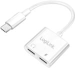 LogiLink USB 2.0 Type C Elosztó Fehér 10cm UA0433 (UA0433)