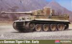 Academy Models 1/72 Tiger-I német tank modell korai változat (AC13422)