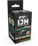 AK Interactive WWII IJN Aircraft Colors lakk alapú festék készlet 4x 17ml (RCS115)
