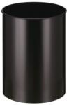 V-Part Tube fém szemetes kosár, térfogata 30 l, fekete
