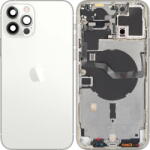 Apple Piese si componente Capac Baterie Apple iPhone 12 Pro Max, Cu Carcasa Mijloc, Argintiu, Swap (cap/ai12pmax/cu/ar/swa) - vexio