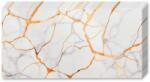 Tapetoo Home Decor Öntapadó márványutánzat készlet, Vízálló, Modern kialakítás, Könnyen felszerelhető, Erős ragasztó, 2 mm vastag, 1, 8 nm fedőfelület, 30 x 60 cm, fehér/arany, 10 db (set-10xMarmura-250-3-30x60cm)