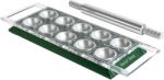 Marcato Aluminium Ravioli Készítő forma 20 x 10 x 2 cm - Zöld (RT-VER)
