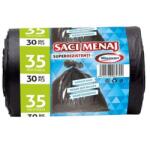 MISAVAN Szemeteszsák csomag, 35 L, 30 db, szuper ellenálló (SIM5590030307)