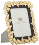 Mauro Ferretti Glam Gink képkeret, gyanta, arany/fekete, 24, 5x2x29 cm