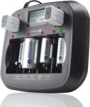 everActive Зарядно у-во Universal Charger NIMH R6, 03, 14, 20, 22 с микропроцесор NC900U EVERACTIVE (EVER-C-NC900U) Зарядно за батерии