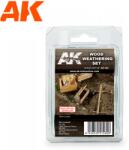 AK Interactive Wood Weathering Set akrilfesték készlet 3x 35 ml (AK260)