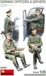 MiniArt Models 1/35 Német katona tisztek és sofőrök modell kiegészítő (MI53030)