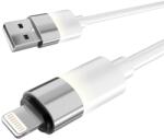 AVAX USB Lightning Töltő/adat Fehér 1m AVAX CB310 (AVAX CB310)