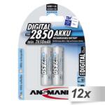 ANSMANN 2650 mAh NiMH Újratölthető AA elem (24db/csomag)