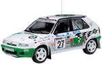 IXO Models Model de colecție IXO Curse: Mașini - Skoda Felicia Kit Car, No. 27, Rallye WM, Rally Sweden, E. Triner/P. Stanc (1995) (RAC413A)