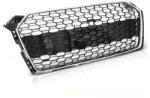  Audi A5 Sport Hűtőrács (2019-) - Króm-Fekete (GRAU78)