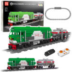 LEAN Toys Építőblokkok Távirányított tartályvonat RC 1090 db (5905991072492)