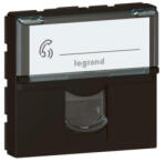 Legrand Priza Date RJ45 CAT6 FTP 2M Legrand Mosaic negru mat 079165L (079165L)
