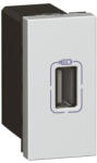 Legrand Priza USB tip A 5V 1M Legrand Mosaic aluminiu 079391 (079391)
