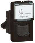 Legrand Priza Date RJ45 CAT6 FTP 1M Legrand Mosaic negru mat 079162L (079162L)