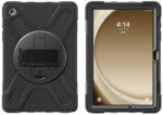 Samsung 4smarts Rugged Samsung Galaxy Tab S9 FE / S9 / S8 / S7 közepesen ütésálló tok kitámasztóval, fekete (4S540408) - phoner
