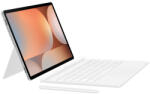 Samsung Tab S10P/S9P/S9 FE Plus billentyűzetes gyári tok, angol kiosztás, Fehér