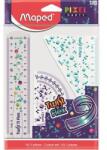 Maped Pixel Party Twist'n Flex Vonalzó készlet (3 darabos) (981835) (981835)