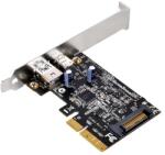 SilverStone SST-ECU03 1xUSB-A / 1xUSB-C 3.1 port bővítő PCIe kártya (SST-ECU03) (SST-ECU03)