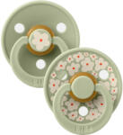 BIBS játszócumi - Studio Jázmin Colour natúr kaucsuk 6-18 hó zsálya mix 2 db - vital24