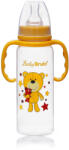 Baby Bruin BB 240 ml PP fogantyús cumisüveg sárga
