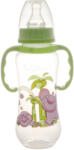 Baby Bruin 240 ml PP c. üveg fogóval karcsúsított zöld